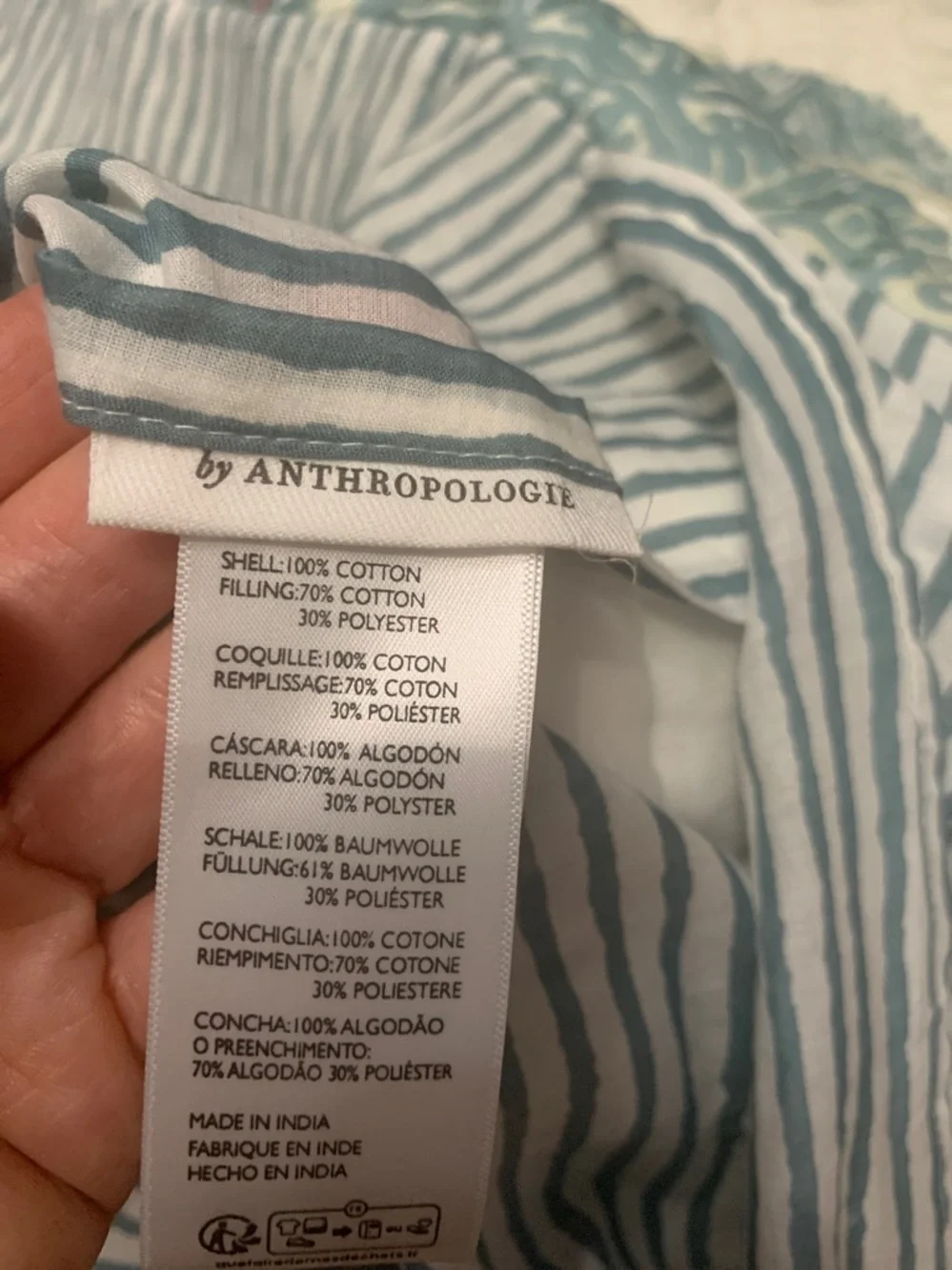 Anthropologie comforter 98“